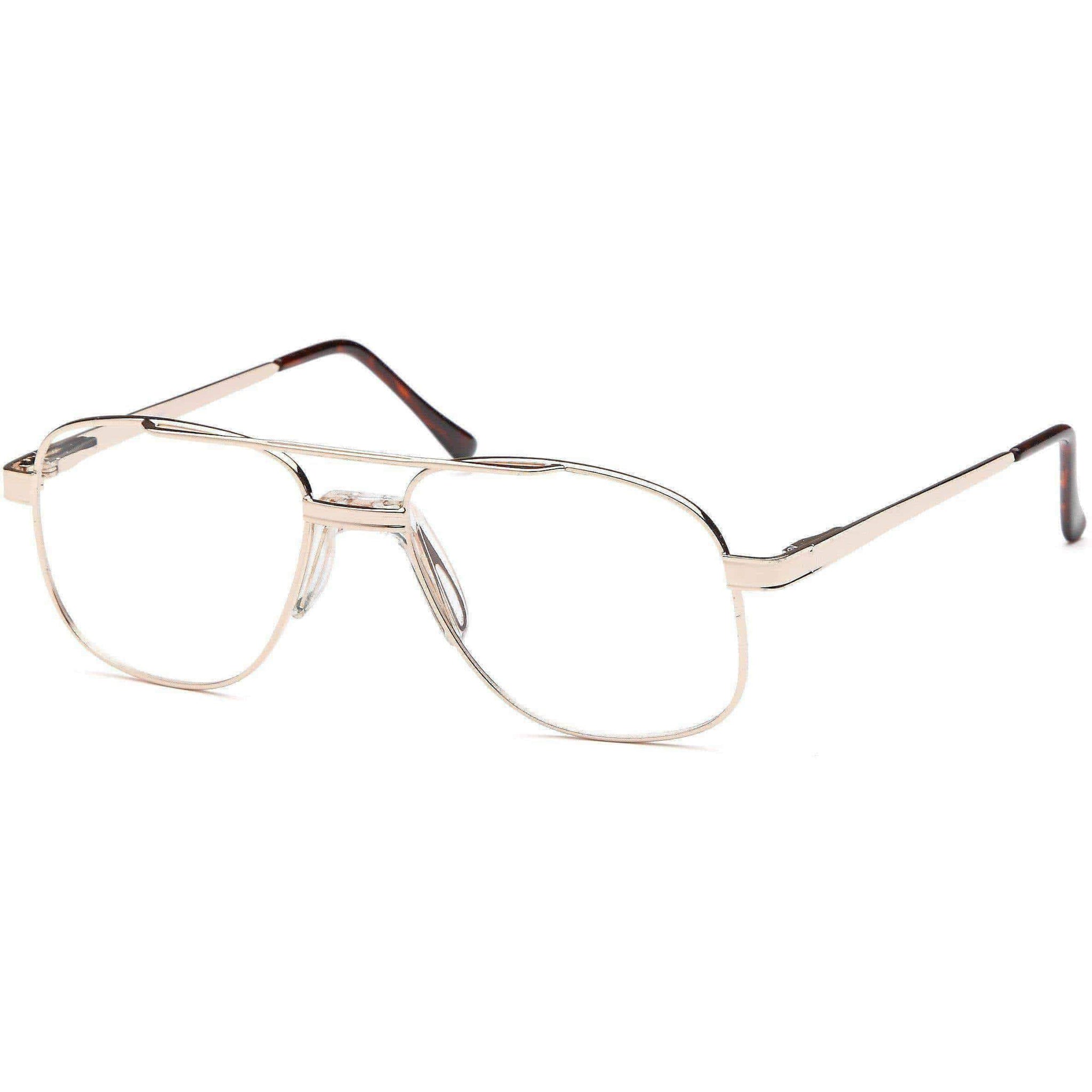 Gold Frame Glasses Sunglasses, Metal Prescription Glasses